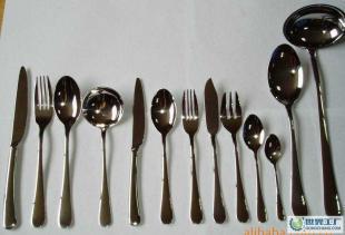 西餐刀叉勺（1620款酒店用品11件含公用件#1012）—— 世界工厂网产品信息库解析